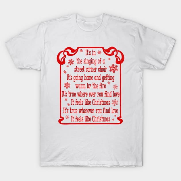 It Feels Like Christmas - Muppet Christmas Carol T-Shirt by darklordpug